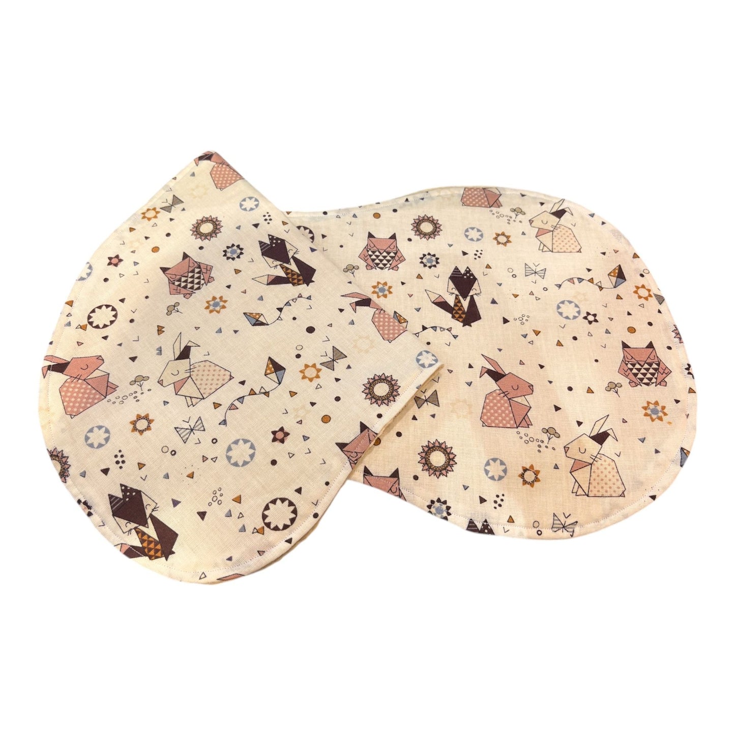 spuugdoeken vouwdiertjes