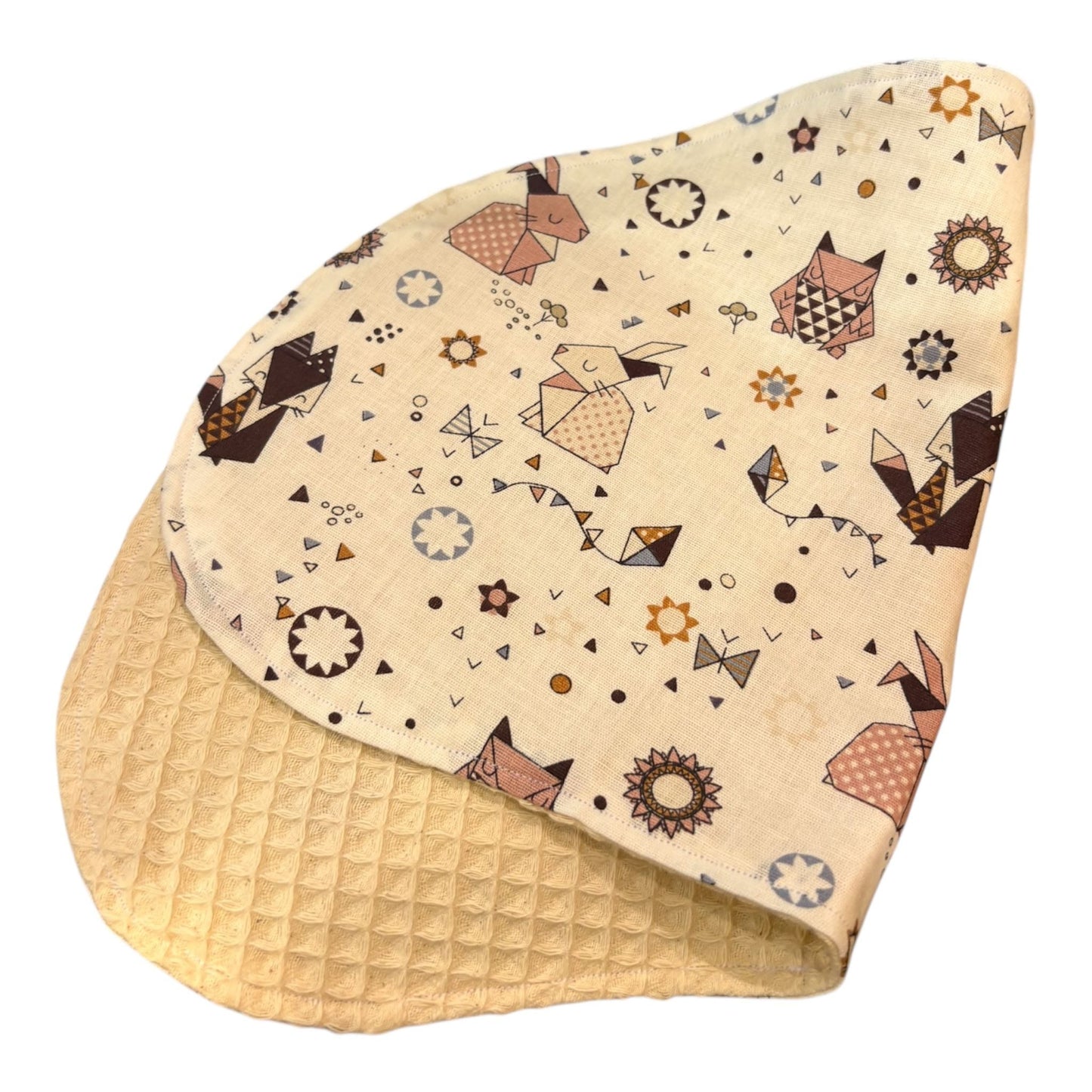 spuugdoeken vouwdiertjes