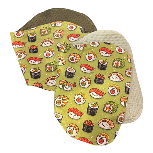 spuugdoek sushi groen