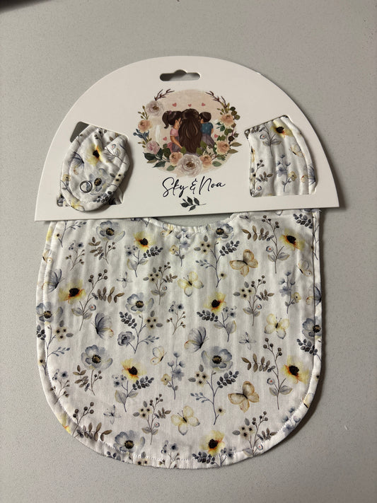 bouton fleur en dalle