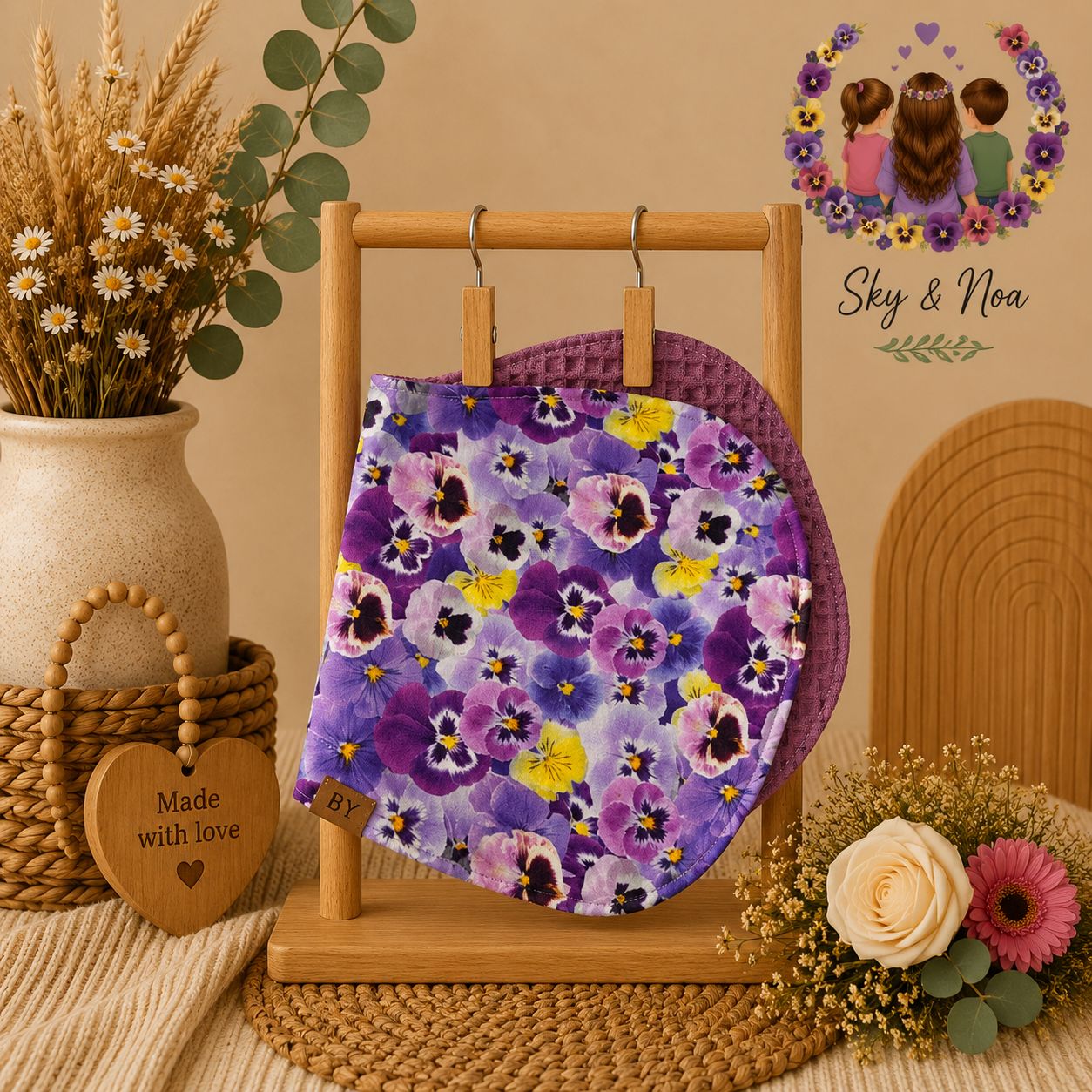 spuugdoek violet